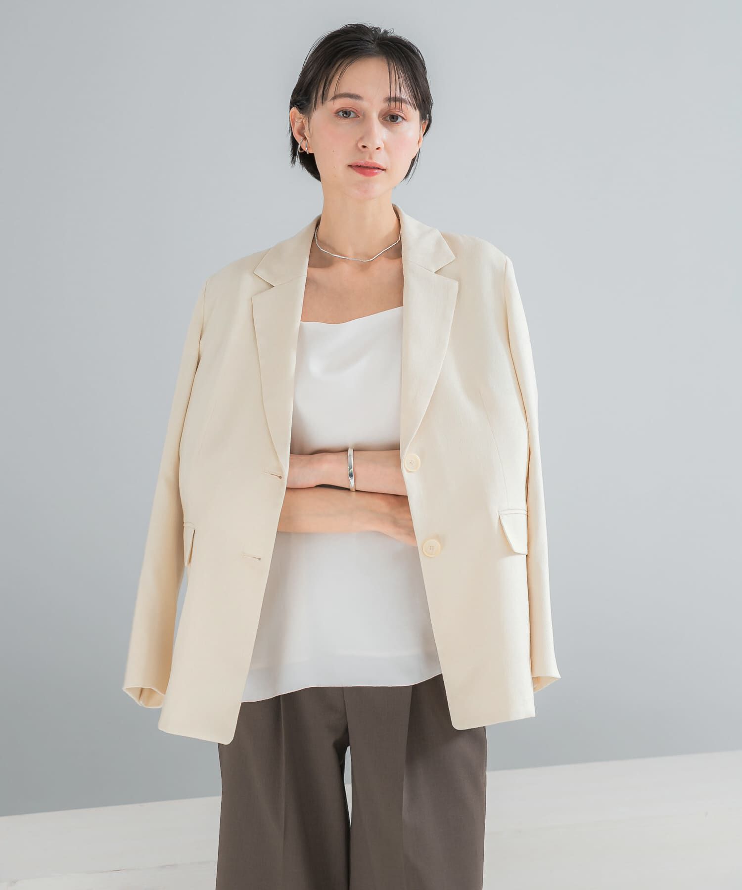 URBAN RESEARCH ROSSO「ヴィンテージシルキーサテンキャミソール」|キャミソール|