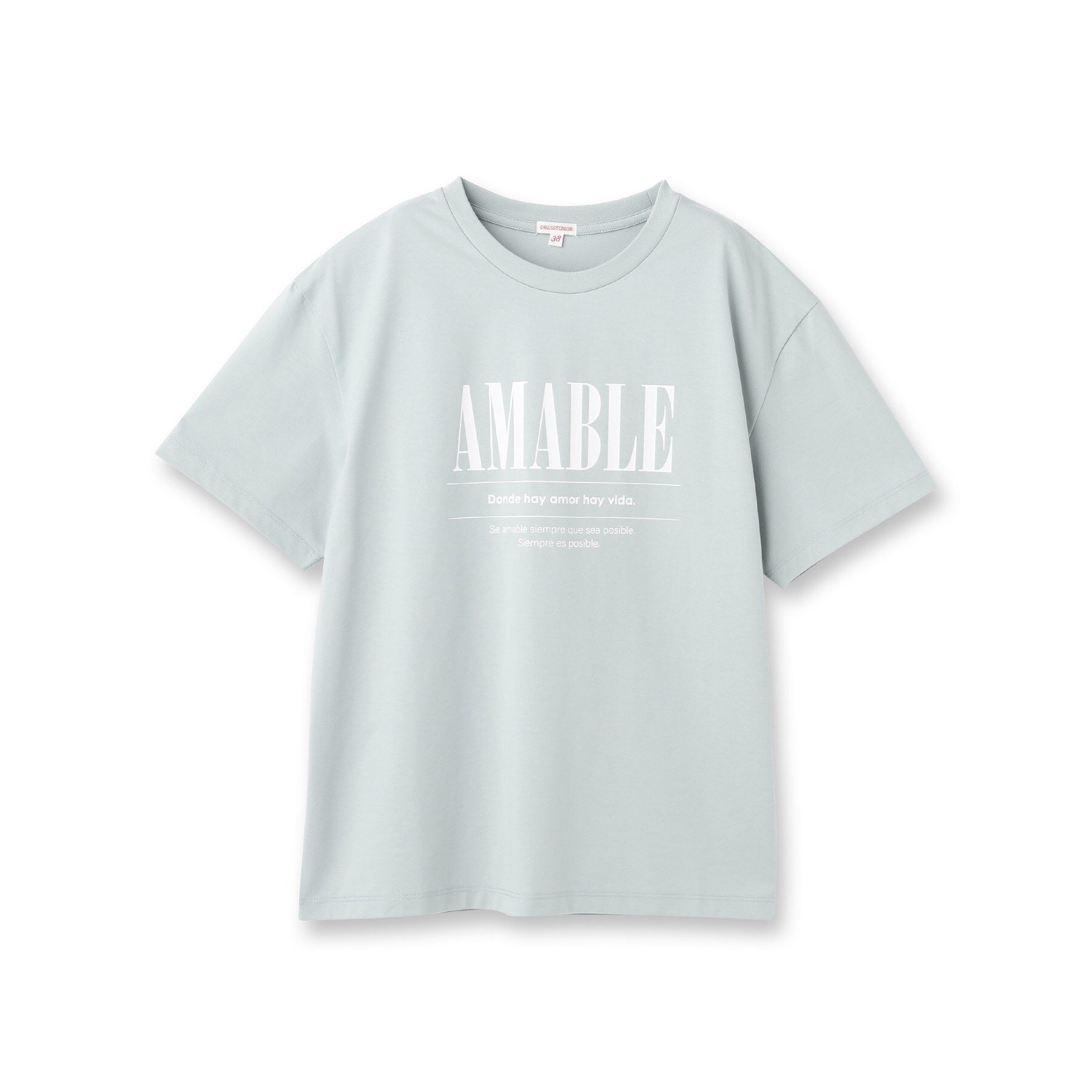 DRESSTERIOR「◆【接触冷感/UVカット】バックブリーズテックロゴTシャツ」|Tシャツ・カットソー|