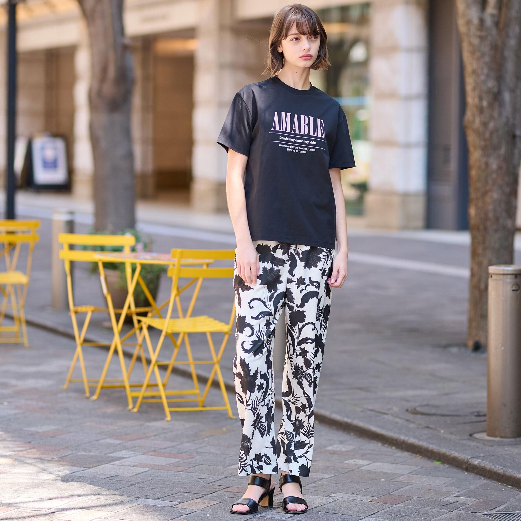 DRESSTERIOR「◆【接触冷感/UVカット】バックブリーズテックロゴTシャツ」|Tシャツ・カットソー|