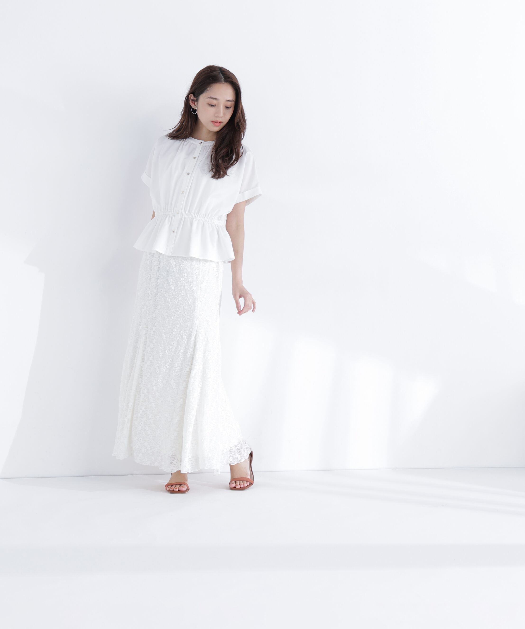  「〈ちょうど、いい服〉きゅっとふわっと。全部盛りブラウス」|シャツ・ブラウス|