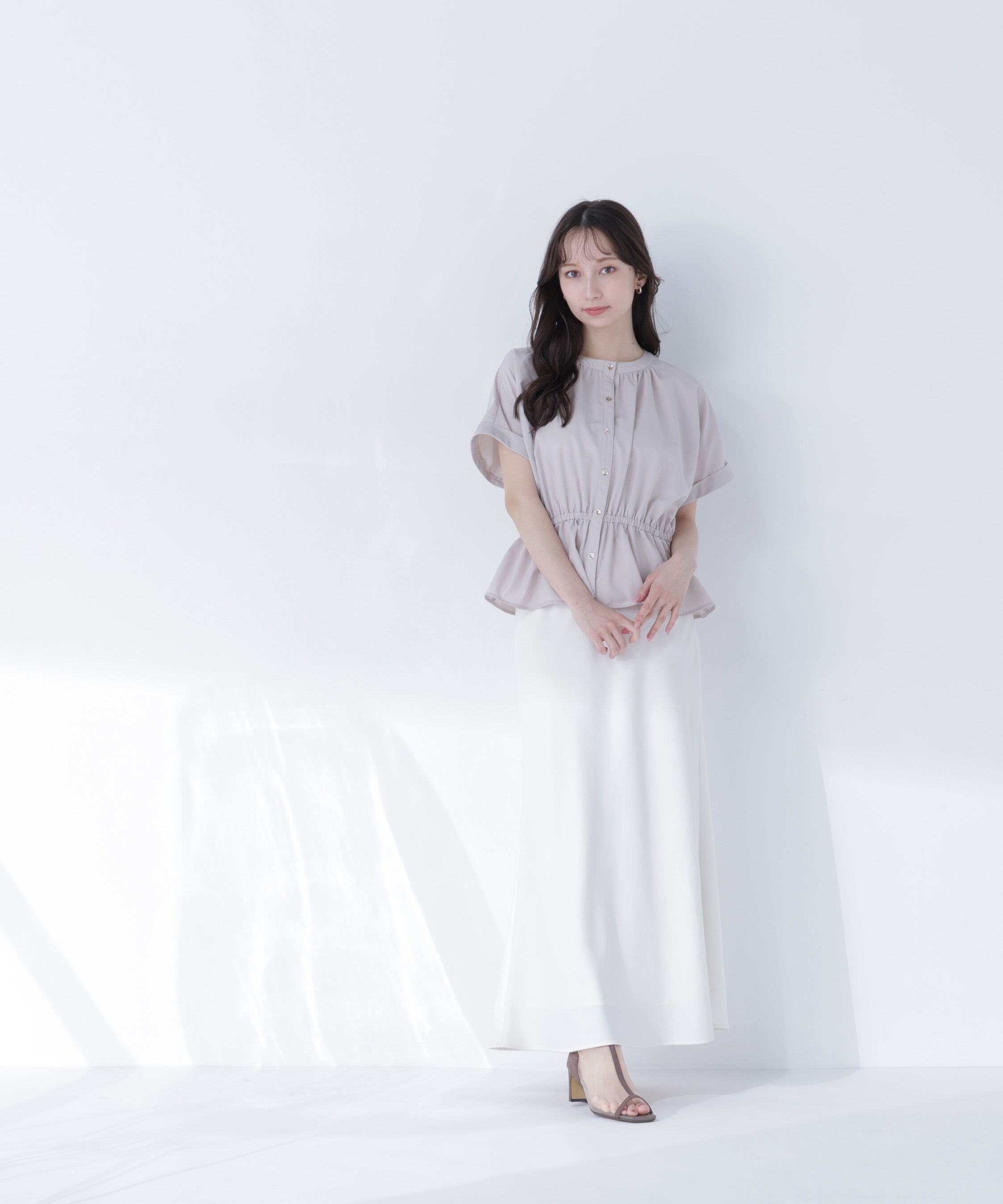  「〈ちょうど、いい服〉きゅっとふわっと。全部盛りブラウス」|シャツ・ブラウス|