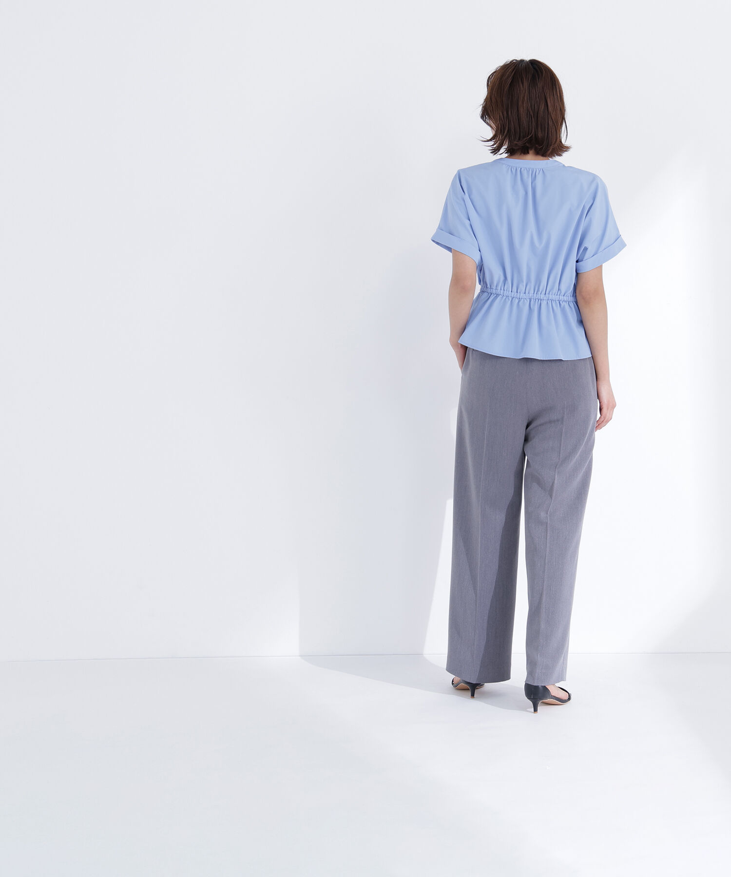  「〈ちょうど、いい服〉きゅっとふわっと。全部盛りブラウス」|シャツ・ブラウス|