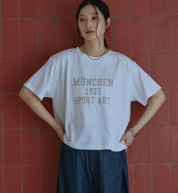 Doux archives「ＭＵＮＣＨＥＮ　ロゴＴｅｅ」|Tシャツ・カットソー|OFF WHITE