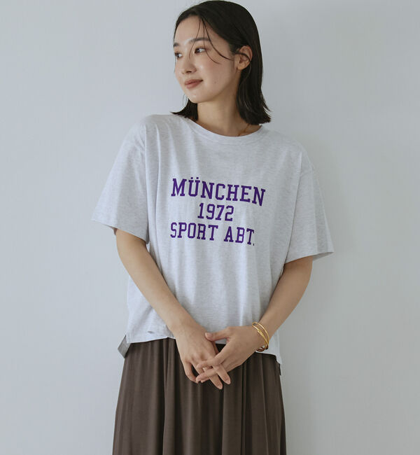 Doux archives「ＭＵＮＣＨＥＮ　ロゴＴｅｅ」|Tシャツ・カットソー|MOKU GRAY