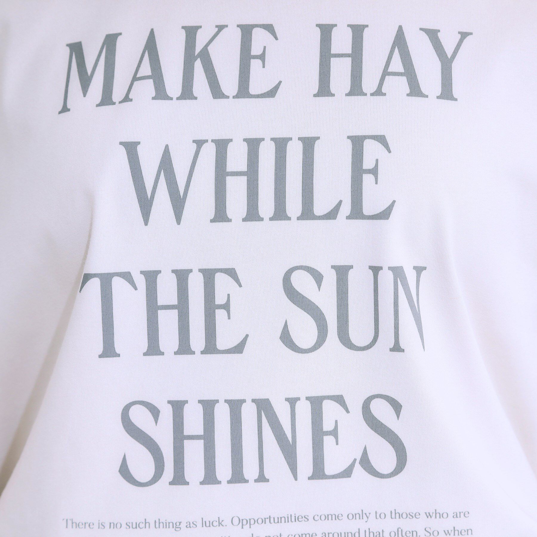 SHOO･LA･RUE「【S-LL/ひんやり/UV】汗をかいても気になりにくい グラフィックTシャツ」|Tシャツ・カットソー|