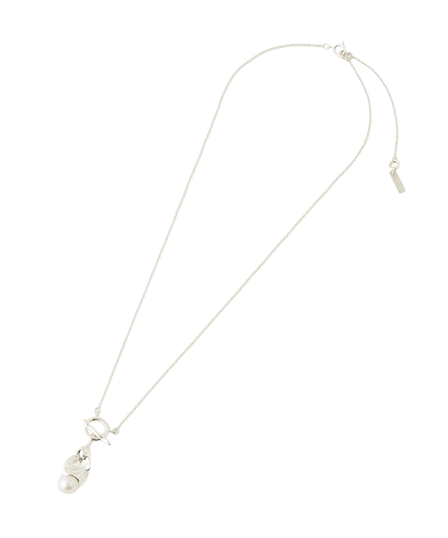 COCO DEAL「Oyster シェルパールネックレス」|ネックレス|シルバー