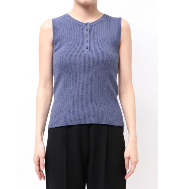 ELENDEEK「HENRY NECK RIB KT」|タンクトップ|