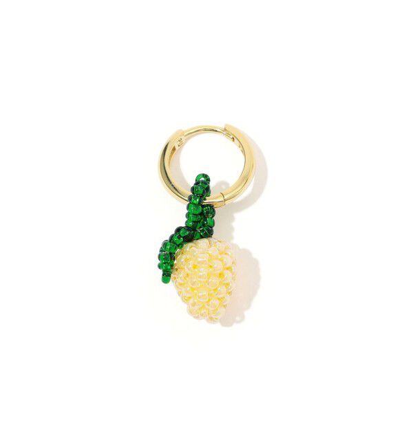 TOMORROWLAND GOODS「Pura Utz Mini Lemon 片耳ピアス」|ピアス|92 イエロー系