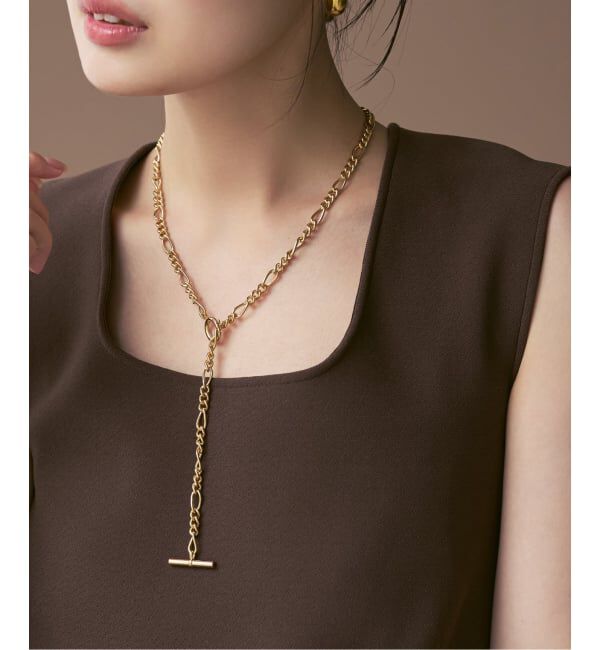 NOBLE「SHUU/シュウ 葵AOI NECKLACE」|ネックレス|ゴールド
