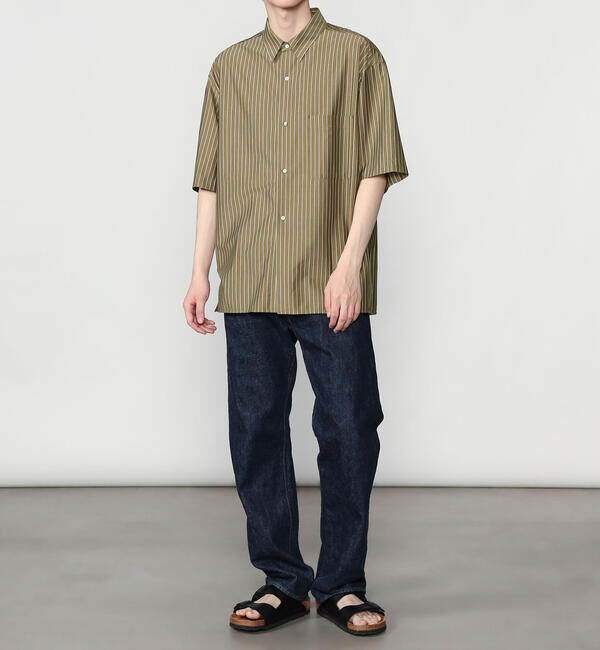  「GOOD PEOPLE GOOD STITCHING GOOD PRODUCT | 〈別注〉ストライプ ハーフスリーブシャツ MEN」|シャツ・ブラウス|