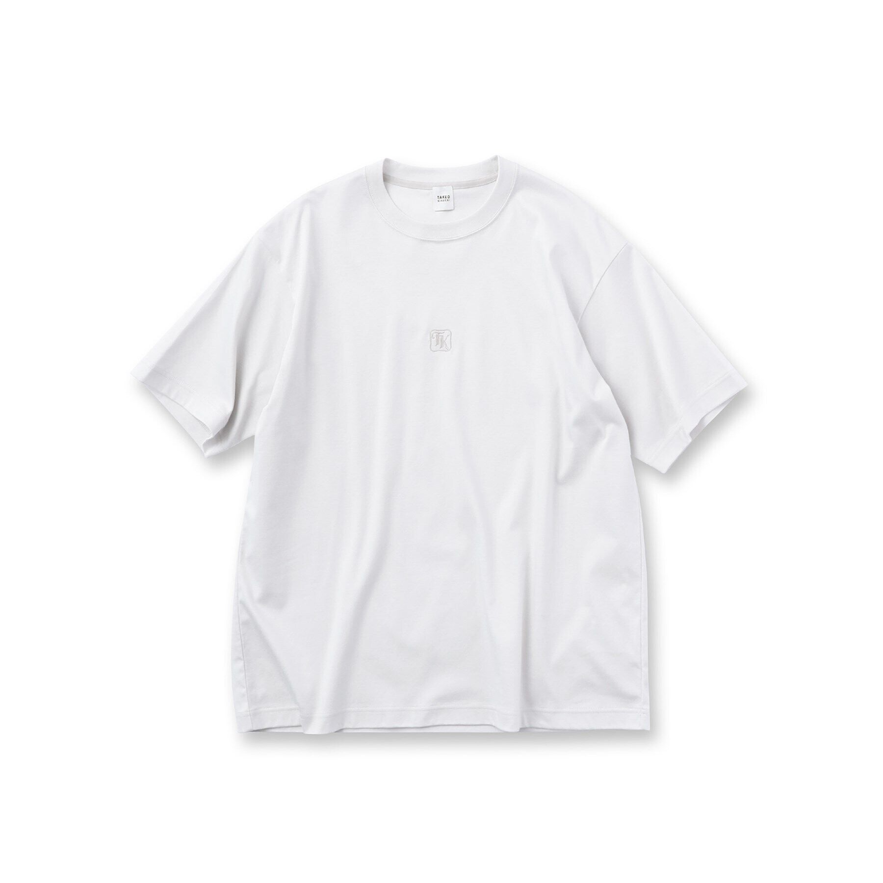 TAKEO KIKUCHI「【刺繍ロゴT】スムース ワンポイント Tシャツ」|Tシャツ・カットソー|