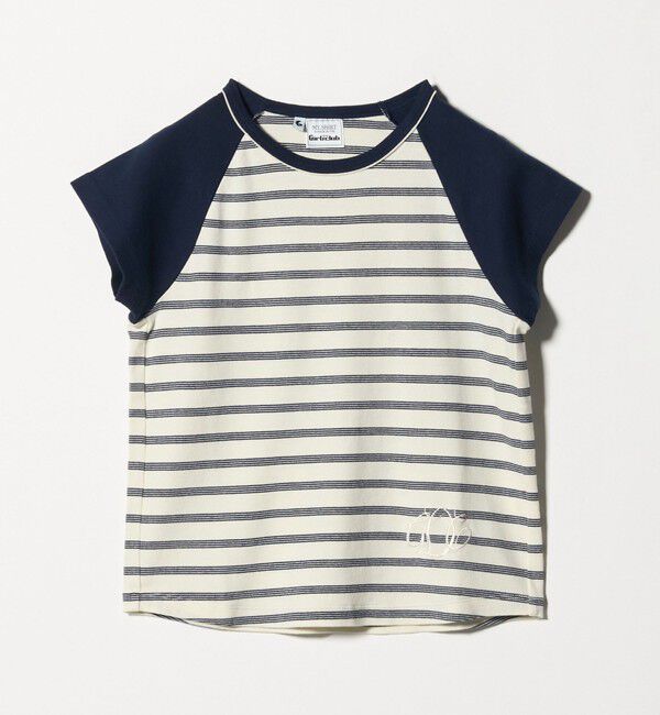 BEAUTY&YOUTH UNITED ARROWS「＜Girls Department Club＞ボーダー ダブルバインダー Tシャツ」|Tシャツ・カットソー|