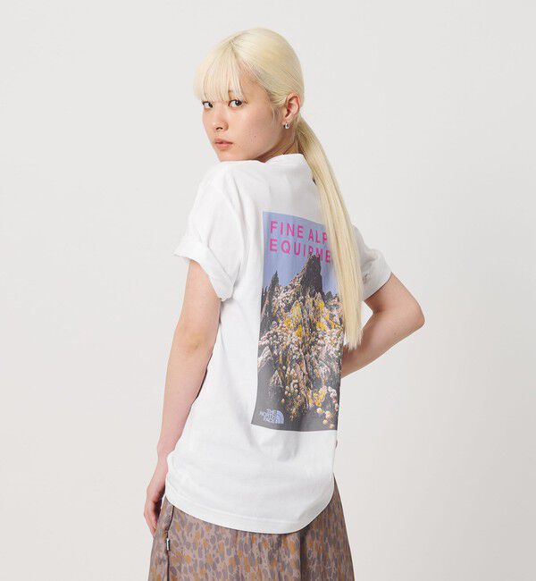 BEAUTY&YOUTH UNITED ARROWS「＜THE NORTH FACE＞フラワープリント Tシャツ」|Tシャツ・カットソー|WHITE