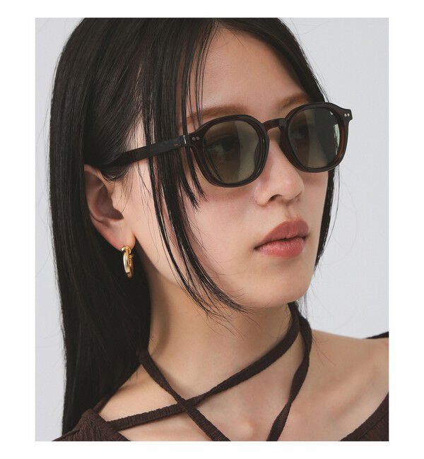 Ray BEAMS 「noeyedia / サングラス "NE447"」|サングラス|BROWN