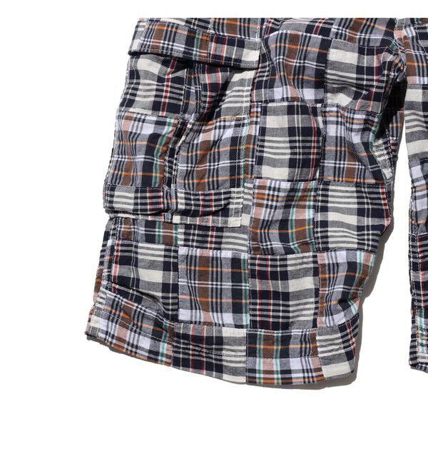 BEAMS PLUS「Beach 6 Pocket Shorts Patchwork Madras」|その他|