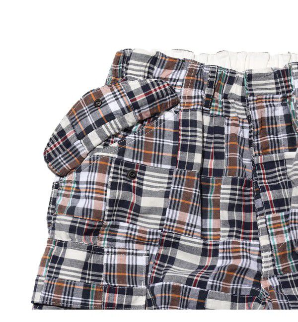 BEAMS PLUS「Beach 6 Pocket Shorts Patchwork Madras」|その他|