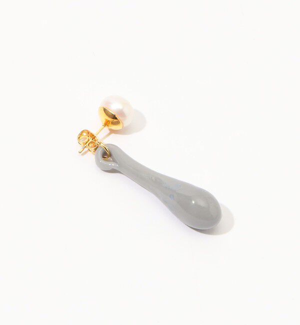 TOMORROWLAND GOODS「LEVENS JEWELS Pearl&Tear ピアス」|ピアス|