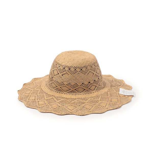 TOMORROWLAND GOODS「La Maison de Lyllis HEMELI ストローハット」|ハット|43 ベージュ