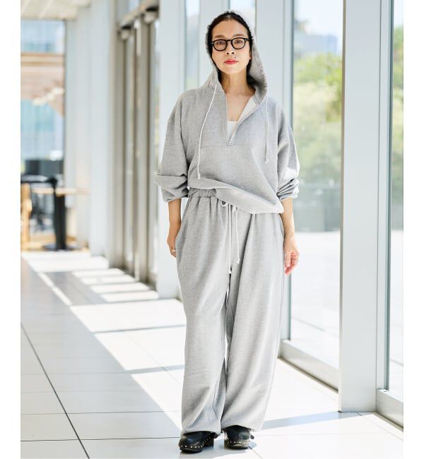 IENA LA BOUCLE「《予約》IENA LA BOUCLE ピグメントバイオジップパーカー」|パーカー|