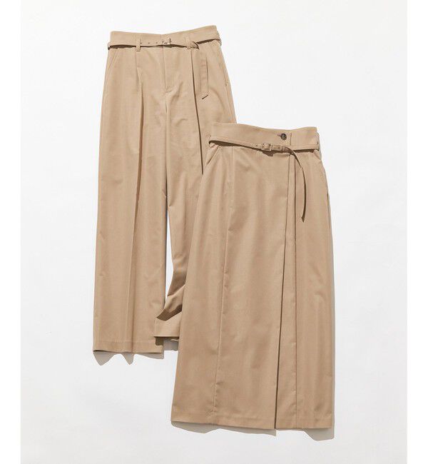 ANY SIS「ツイステッドクリアチノワイド パンツ」|その他|
