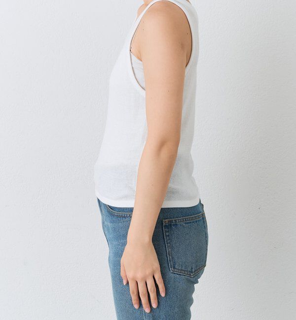  「予約【A・MONN】【セット着用可】tank KNIT」|ニット・セーター|