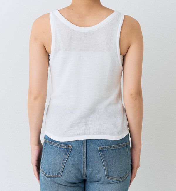  「予約【A・MONN】【セット着用可】tank KNIT」|ニット・セーター|