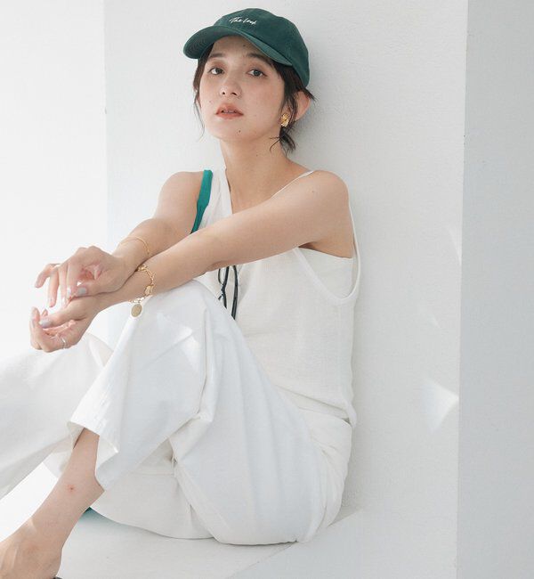  「予約【A・MONN】【セット着用可】tank KNIT」|ニット・セーター|