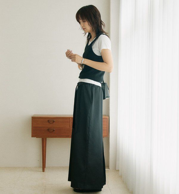  「予約【A・MONN】【セット着用可】tank KNIT」|ニット・セーター|