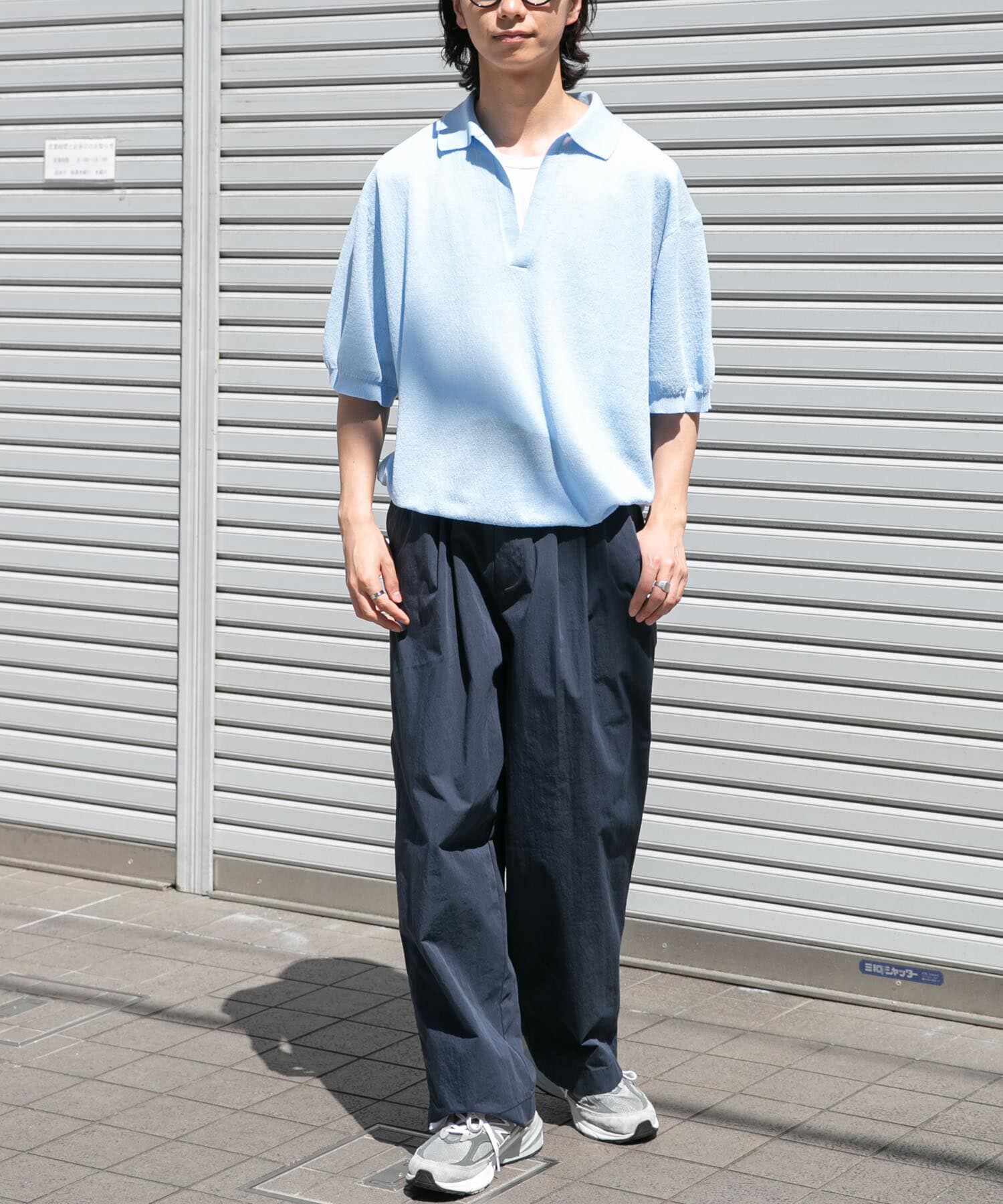 URBAN RESEARCH DOORS「FORK&SPOON　リネンブレンドスキッパーニット」|ニット・セーター|