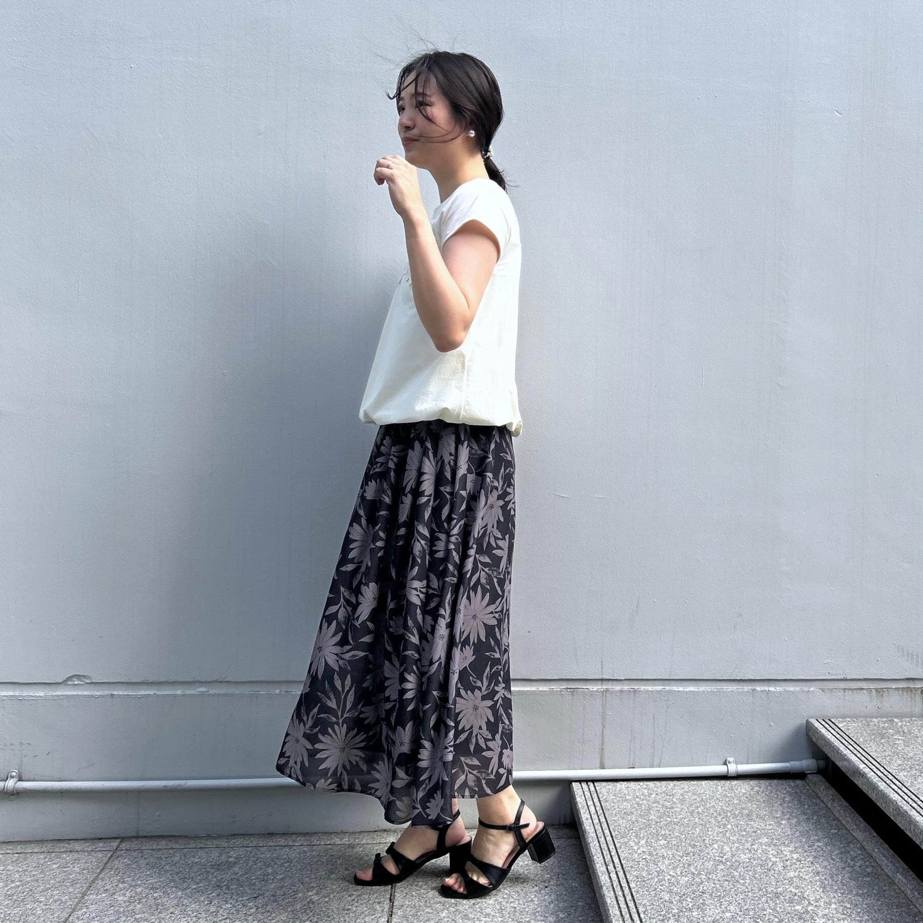 Couture broach「【UVカット・接触冷感・洗える】レース バルーントップス」|Tシャツ・カットソー|