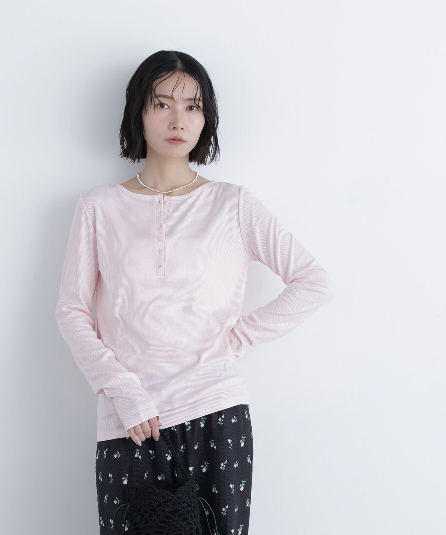  「〈N.〉ヘンリーネックカットソー」|Tシャツ・カットソー|