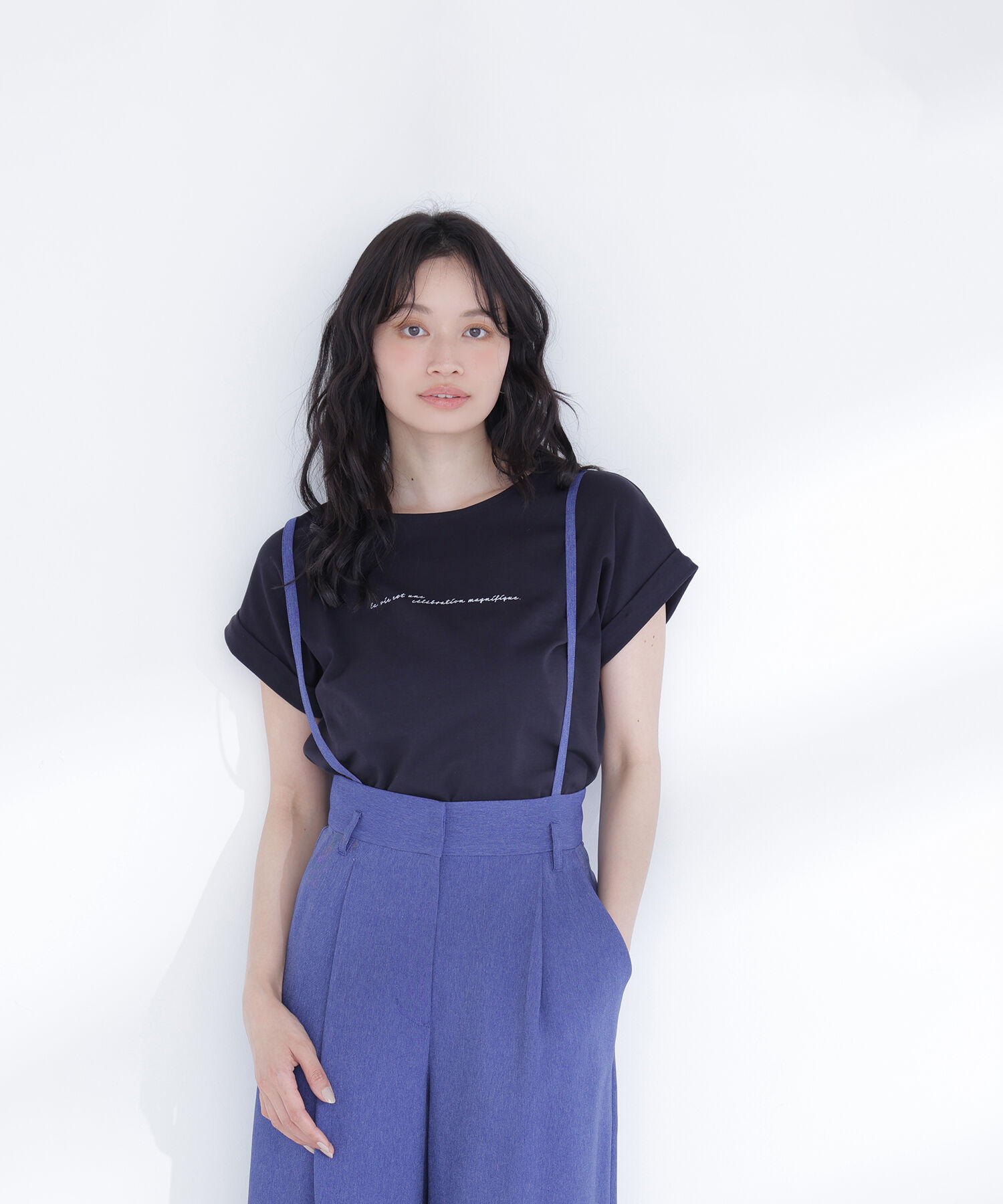  「切替スリーブロゴTシャツ」|Tシャツ・カットソー|