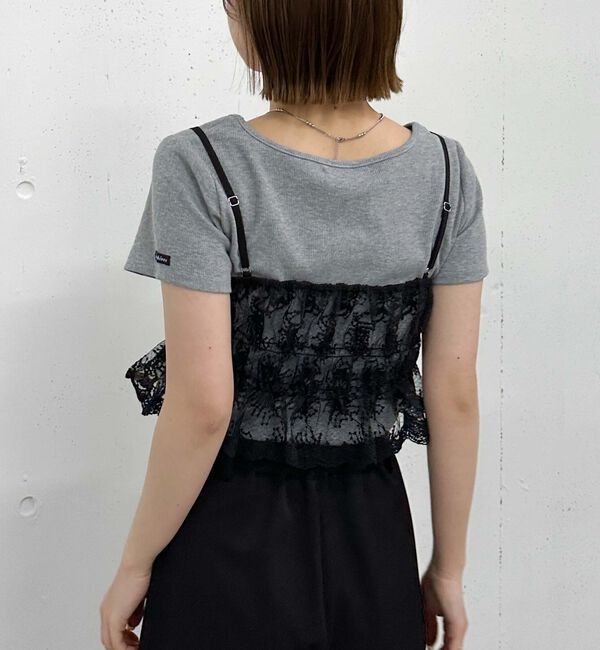 archives「レース刺繍ビスチェ」|シャツ・ブラウス|