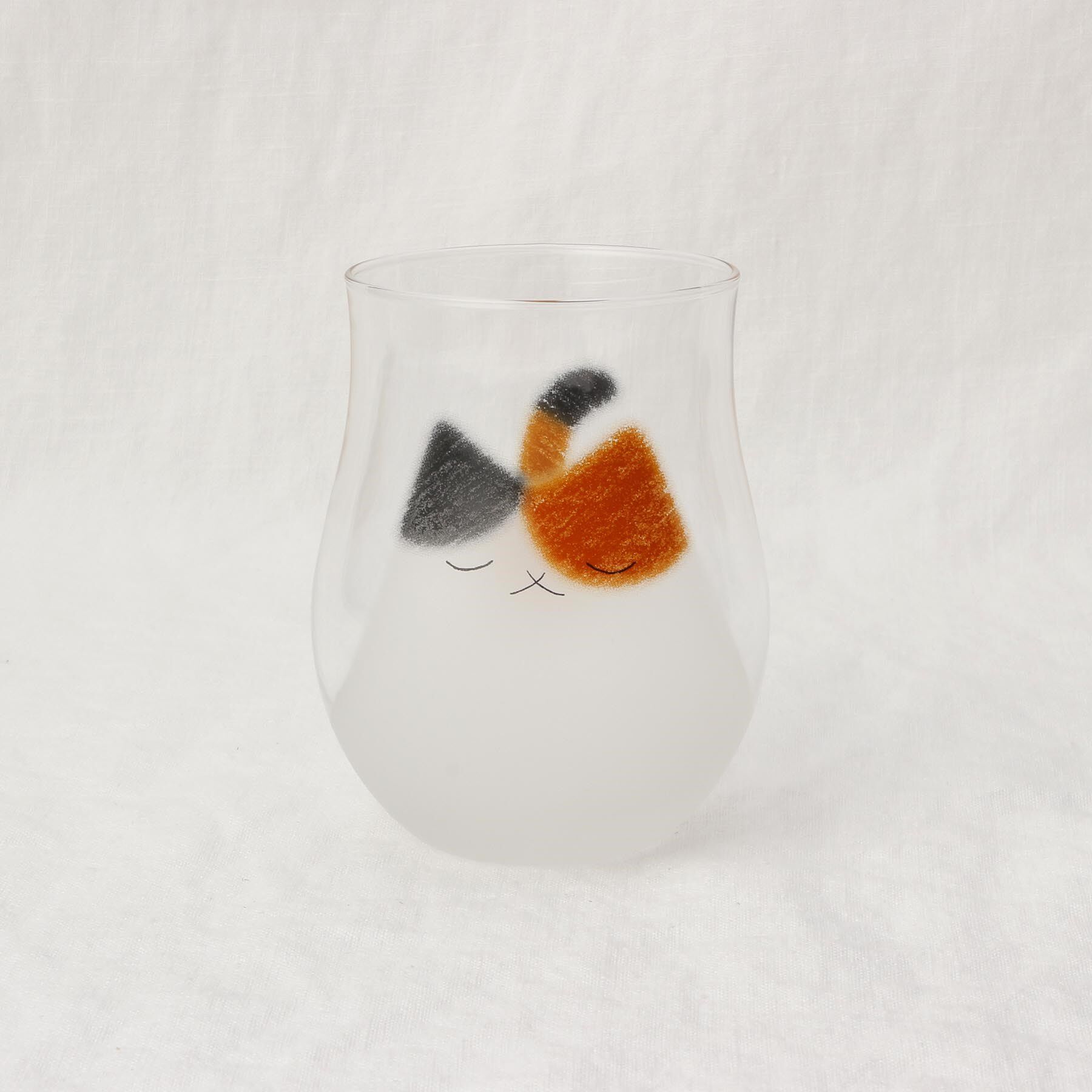 212 KITCHEN STORE「わたしの家族猫グラス ミケ」|グラス・マグカップ|
