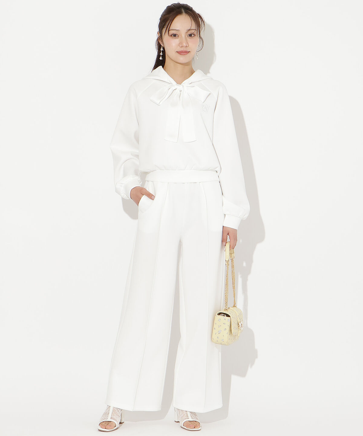 WILLSELECTION「フロントピンタックスウェットパンツ」|その他|オフ