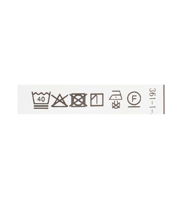 UNITED ARROWS green label relaxing「A+ COOL ポリエステル バーズアイ スタンダード アジャスター NP スラックス -ウォッシャブル・ストレッチ」|スラックス|