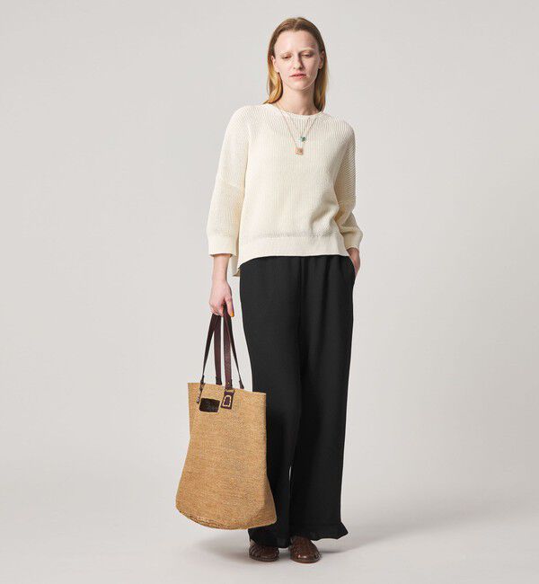 STEVEN ALAN「＜Steven Alan＞ツイードライク フリル パンツ」|チノ|