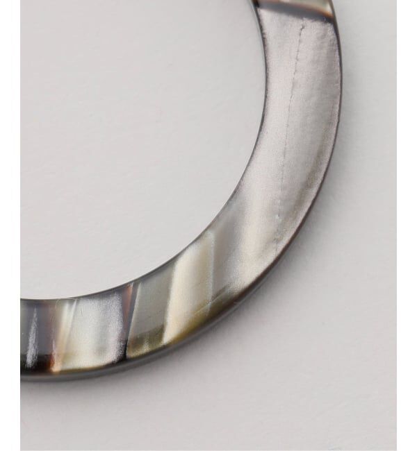 VERMEIL par iena「FRANCINE BRAMLI フランシーヌ ブラムリ フープピアス 50c」|ピアス|