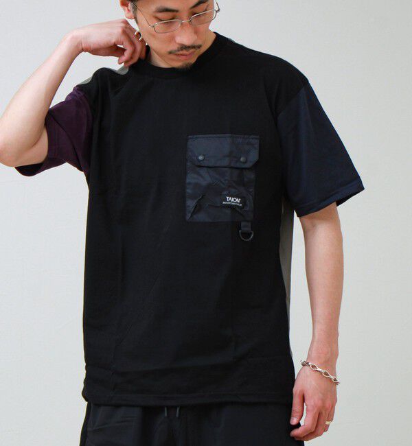 GLOSTER「【TAION / タイオン】MOUNTAION FRAP POCKET T-SH」|Tシャツ・カットソー|