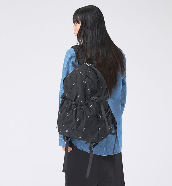 Rouge vif「【Casselini/キャセリーニ】刺繍リュック/Embro backpack/」|リュック|