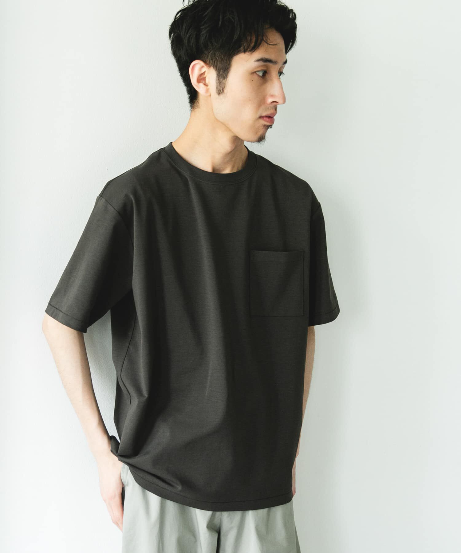 URBAN RESEARCH DOORS「『速乾/ｲｰｼﾞｰｹｱ/遮熱/接触冷感/UVｶｯﾄ』ﾏﾙﾁｽﾍﾟｯｸ ﾎﾟﾝ」|Tシャツ・カットソー|