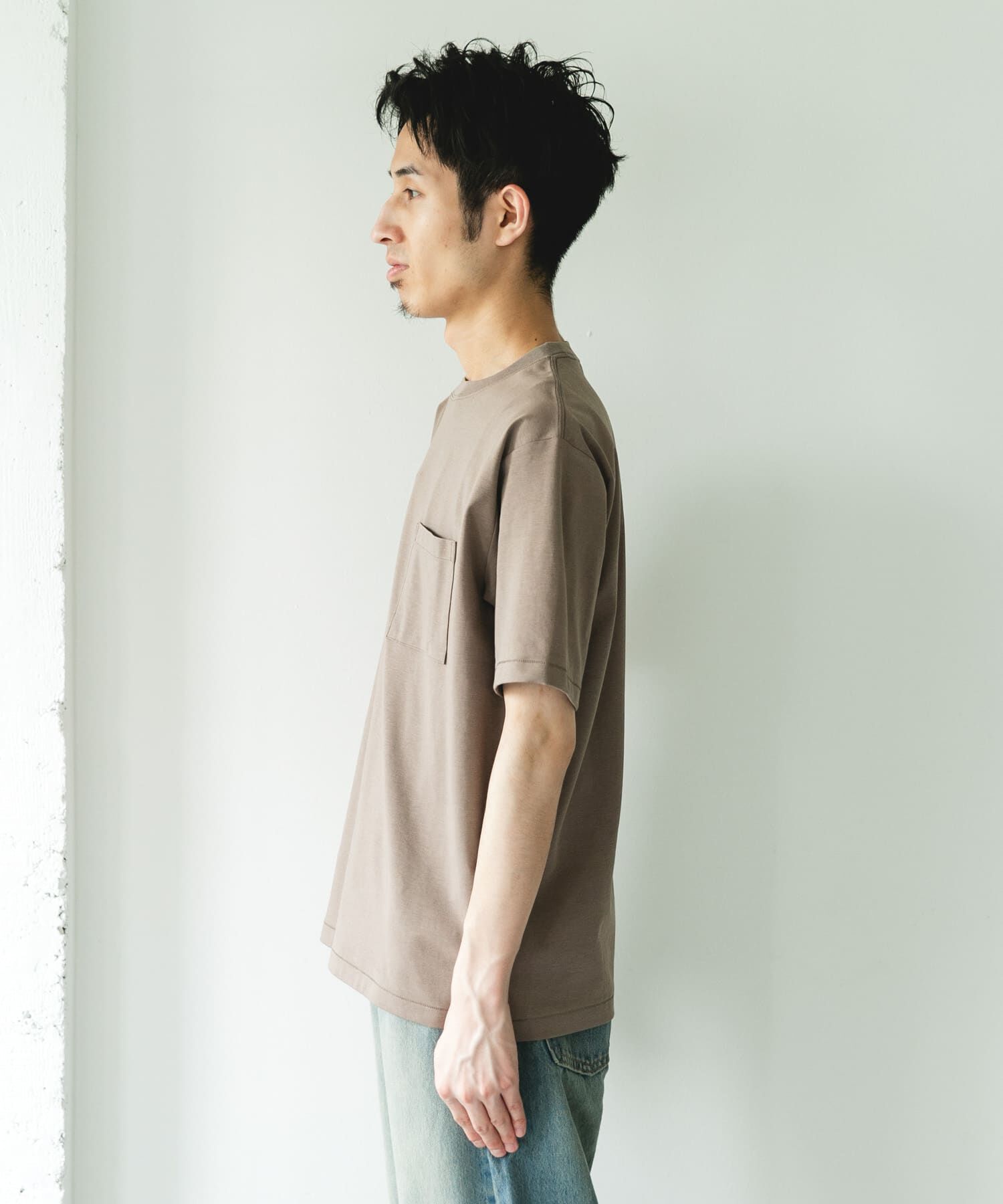URBAN RESEARCH DOORS「『速乾/ｲｰｼﾞｰｹｱ/遮熱/接触冷感/UVｶｯﾄ』ﾏﾙﾁｽﾍﾟｯｸ ﾎﾟﾝ」|Tシャツ・カットソー|