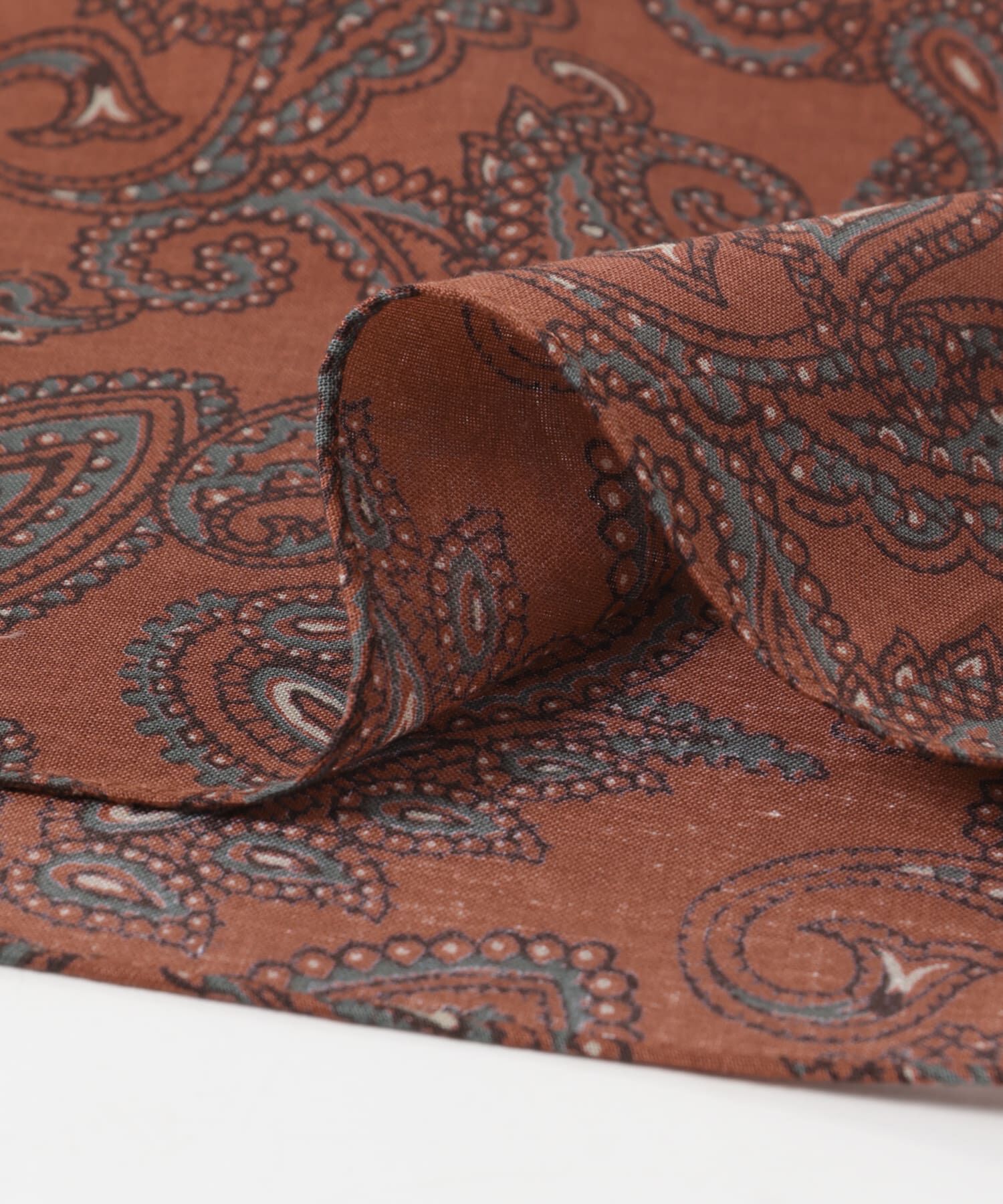 URBAN RESEARCH DOORS「LIFE STYLE TAILOR　ペイズリー柄コットンハンカチ」|ハンカチ|