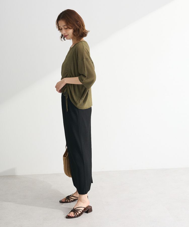 Green Parks「・ELENCARE DUE シャーリングシアーニット」|ニット・セーター|