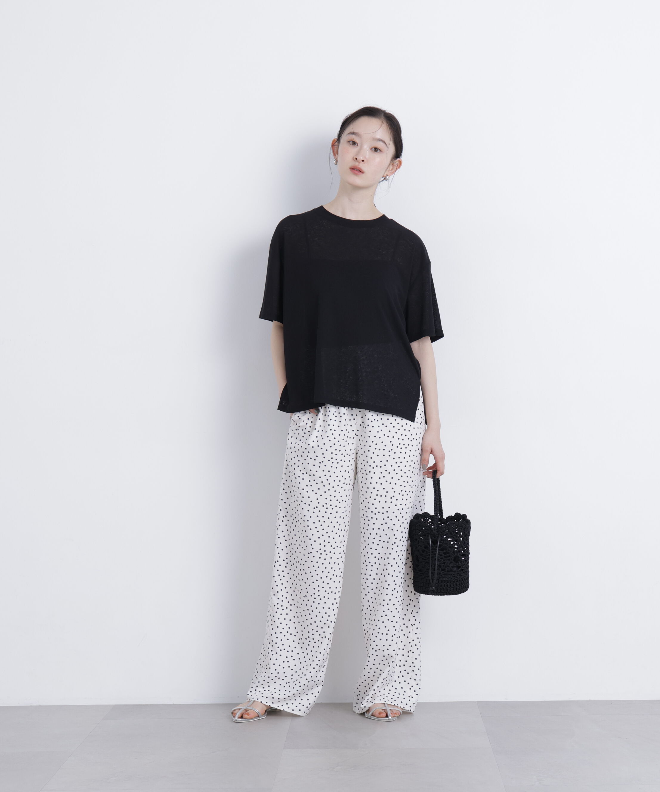  「〈N.〉スラブ天竺カットソー半袖」|Tシャツ・カットソー|