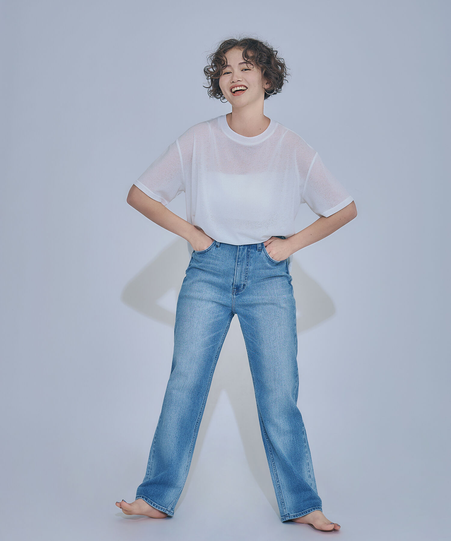 「〈N.〉スラブ天竺カットソー半袖」|Tシャツ・カットソー|