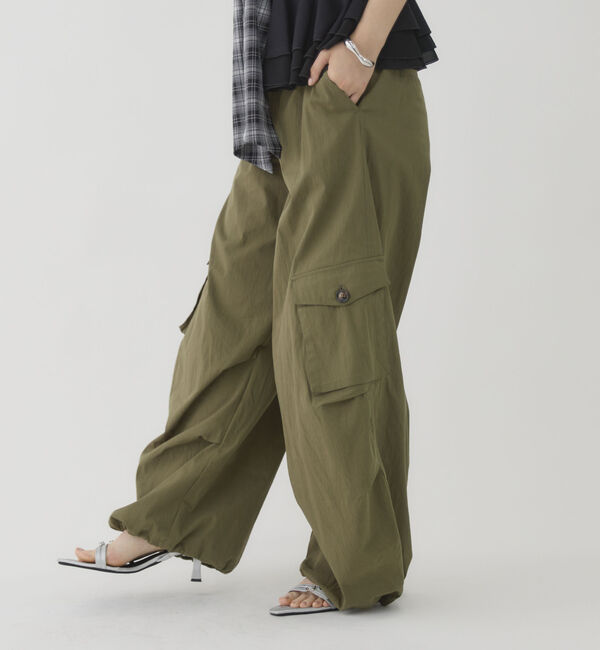 archives「チノバレルタックカーゴパンツ」|カーゴ|KHAKI