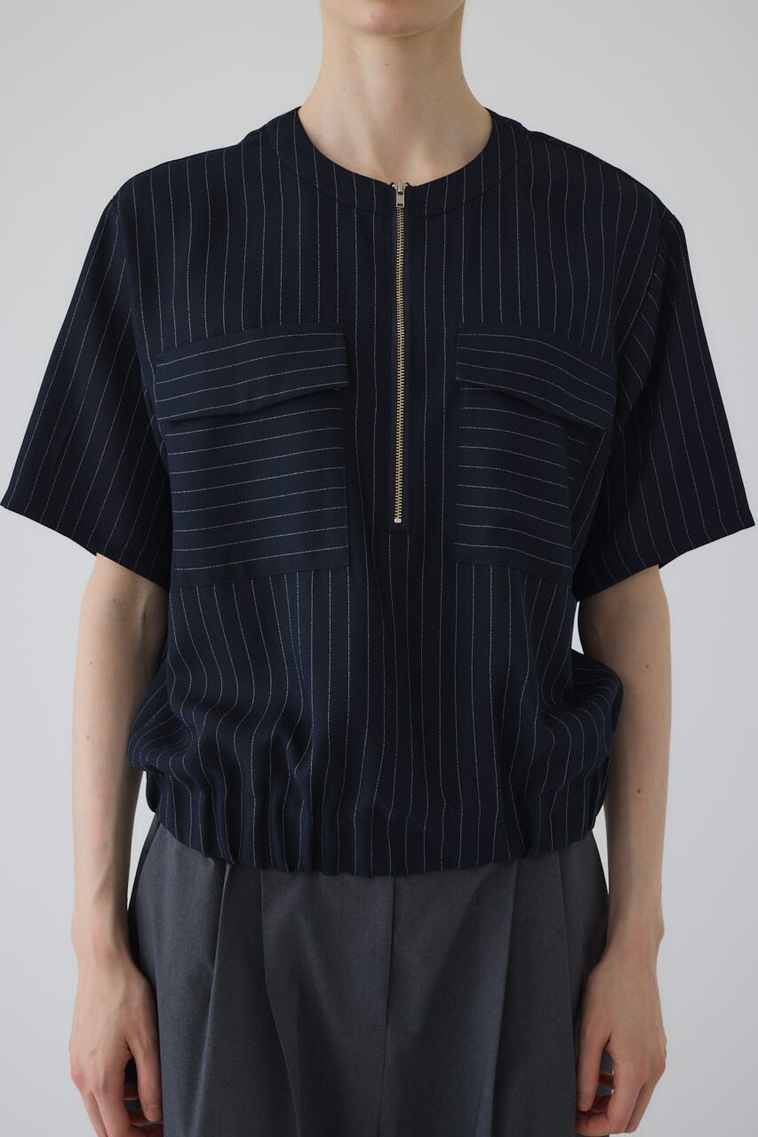 RIM.ARK 「Zip up box tops」|シャツ・ブラウス|