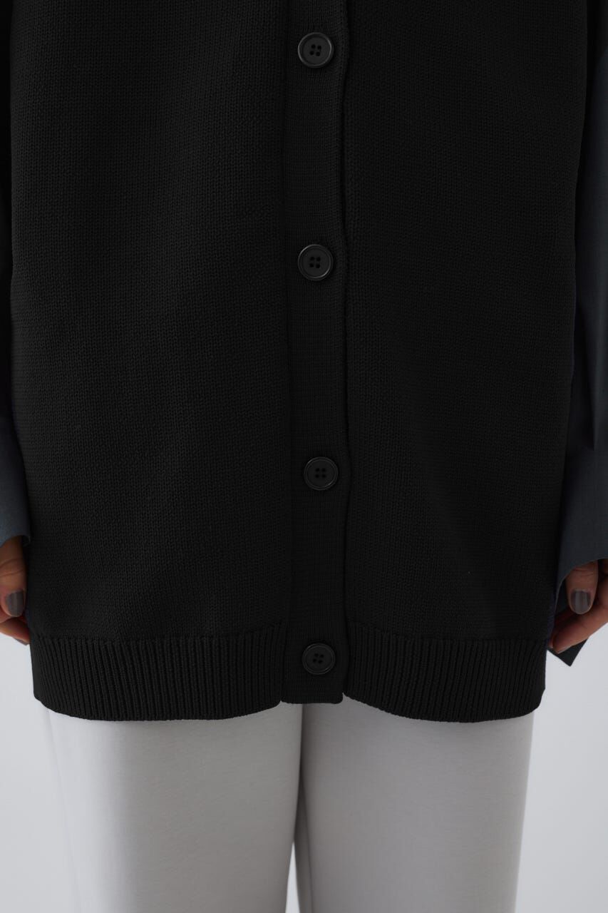 RIM.ARK 「Belt set long knit vest」|ダウンベスト・ベスト|