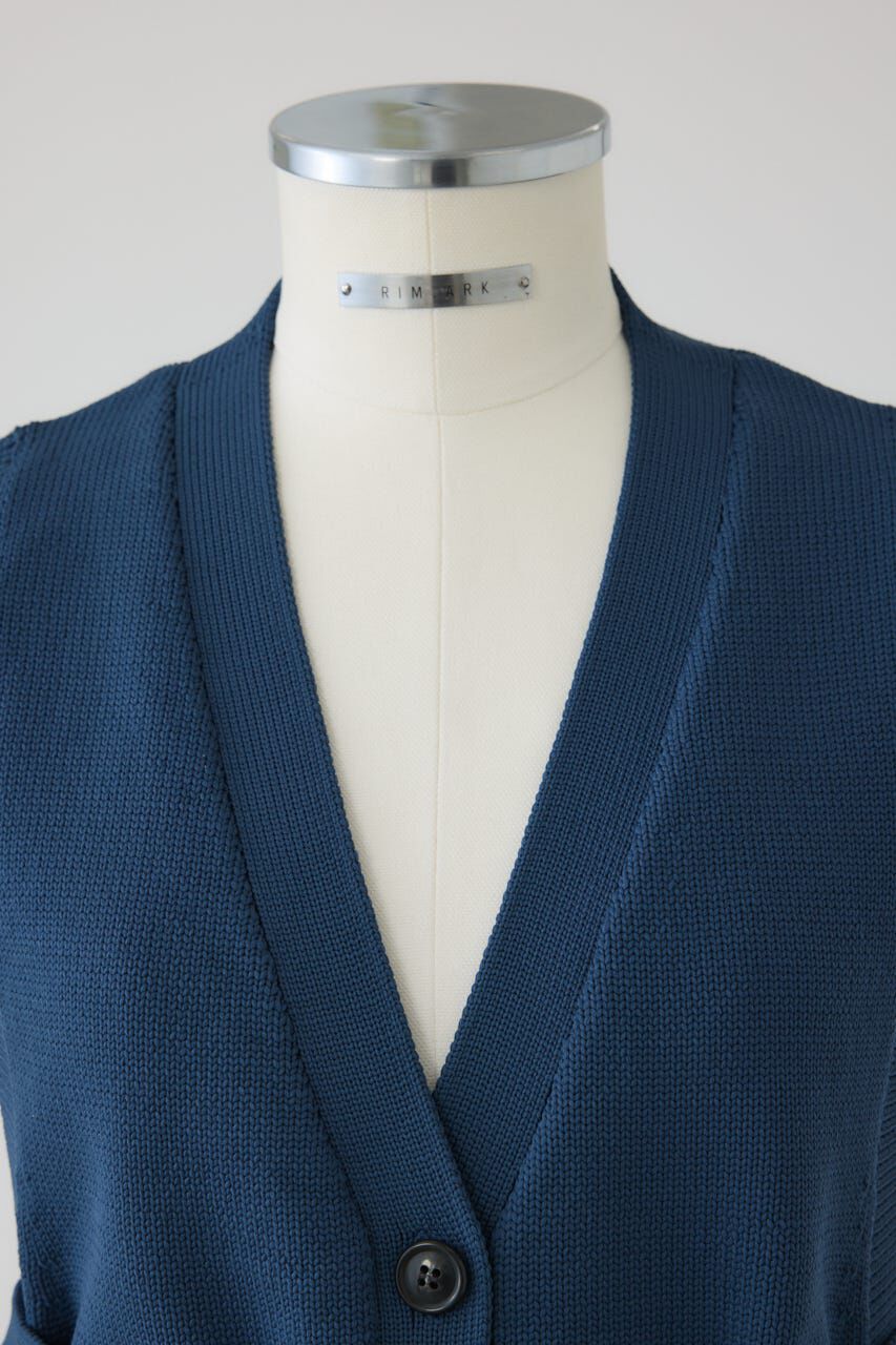 RIM.ARK 「Belt set long knit vest」|ダウンベスト・ベスト|